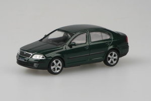 Skoda Octavia II (2004) Grün Natur Metallic